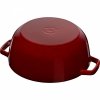 Garnek żeliwny Okrągły Lilia 3.5l Grenadynowy Special Cocotte Staub